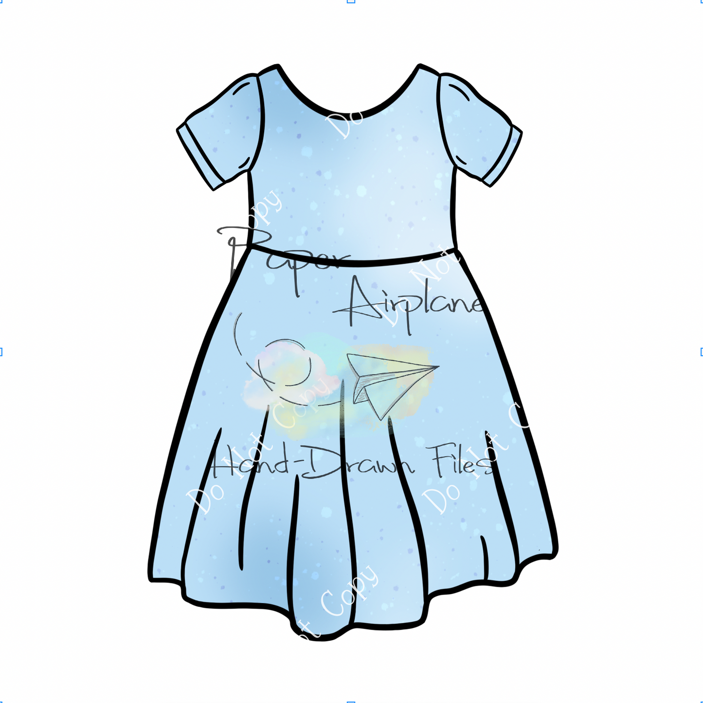 Dress Mockup (Brielle Short-sleeve by Sustainable Cloth Company)