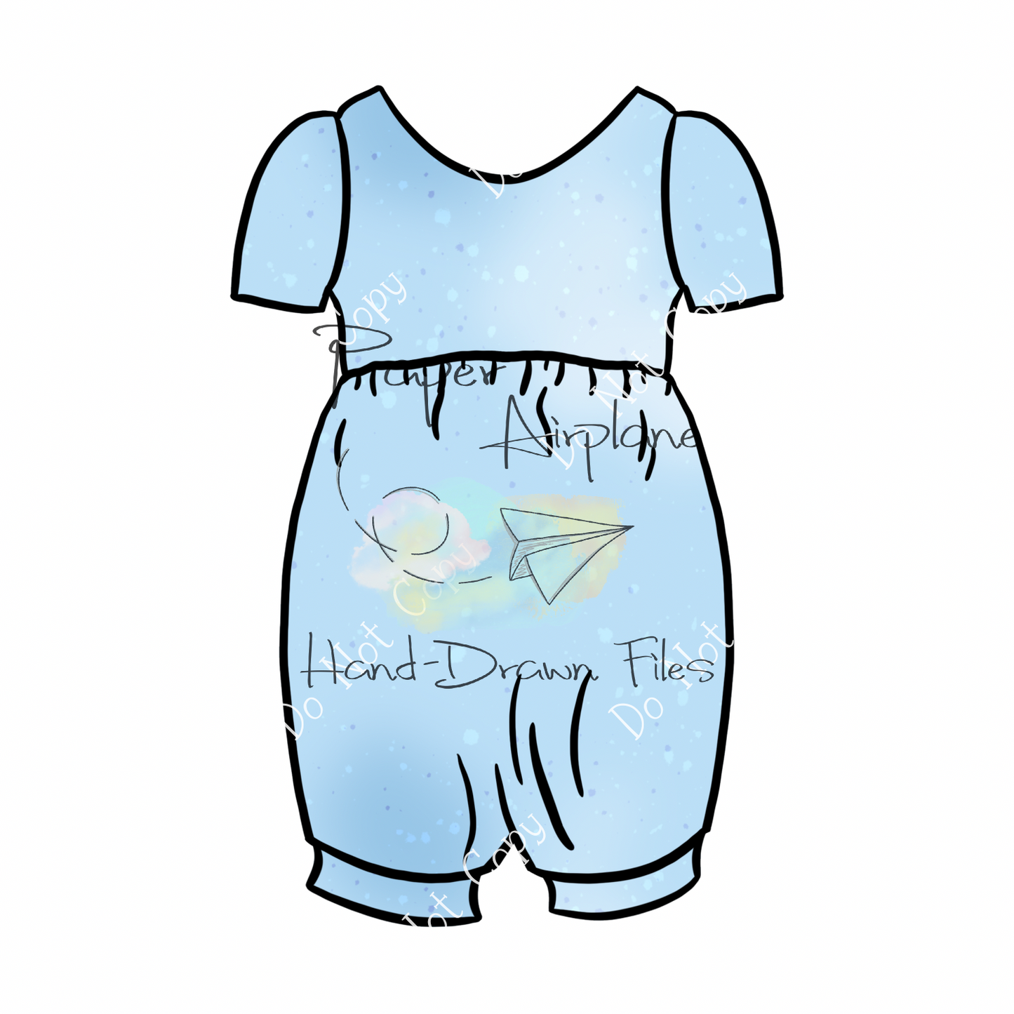 Romper Mockup (Lotus' Knit Romper Bubble Romper Style by CKC Patterns)