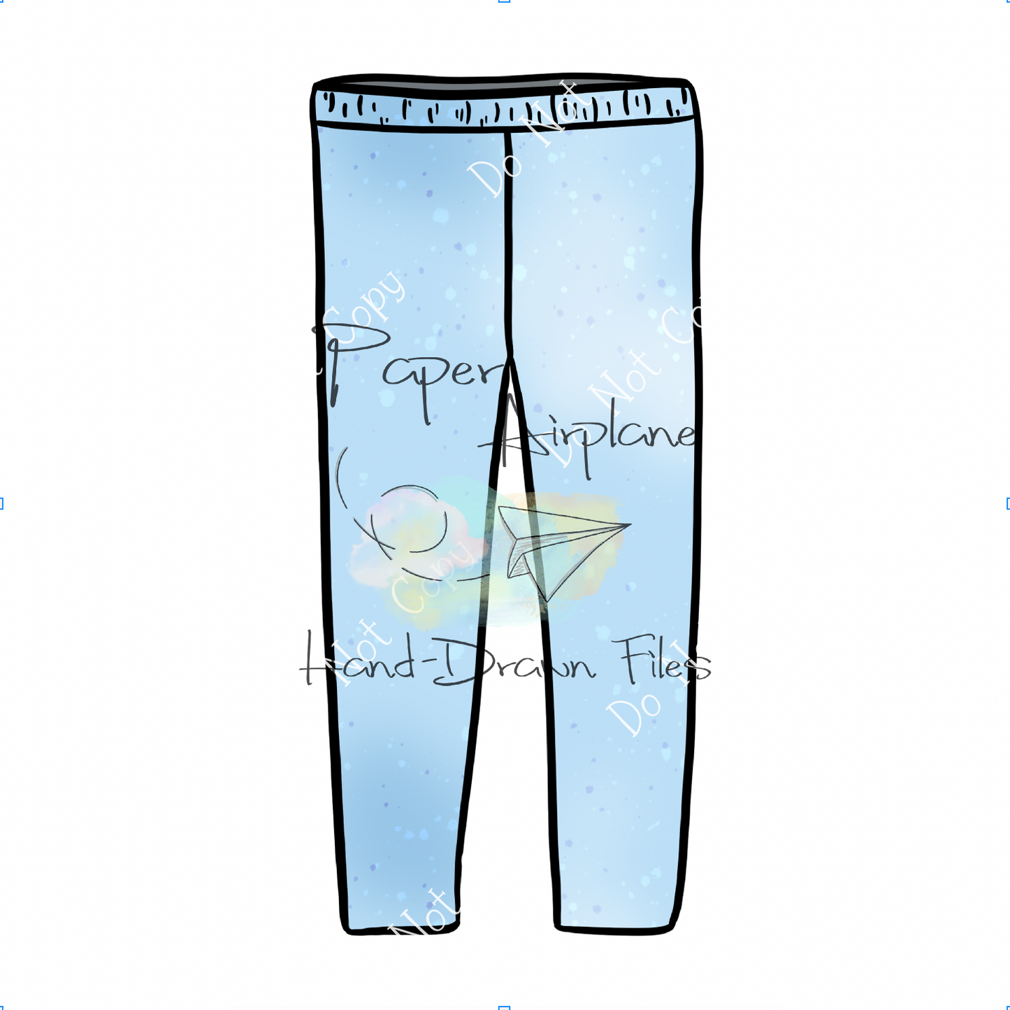 Pants Mockup (Peg Legs by Patterns for Pirates)