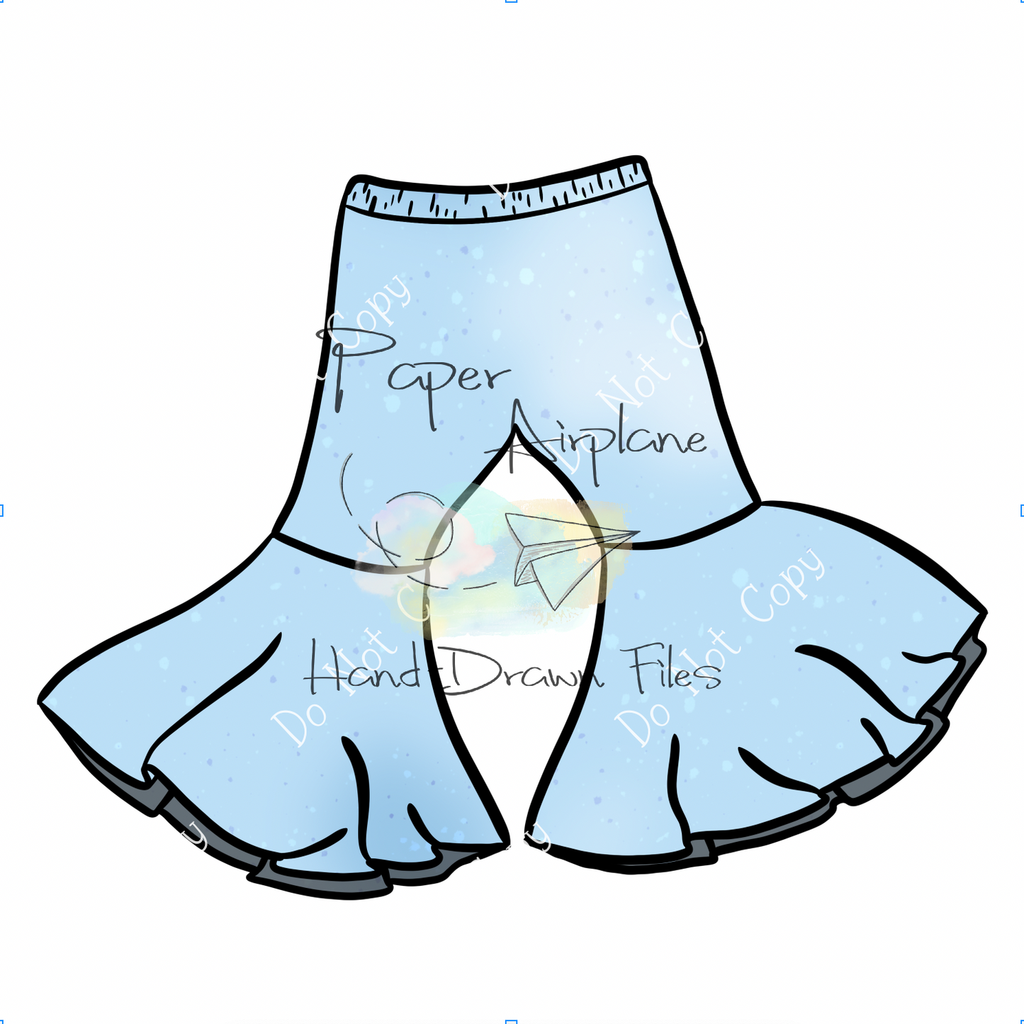 Bells Mockup (Persea’s Bell Bottom Legging by CKC Patterns)