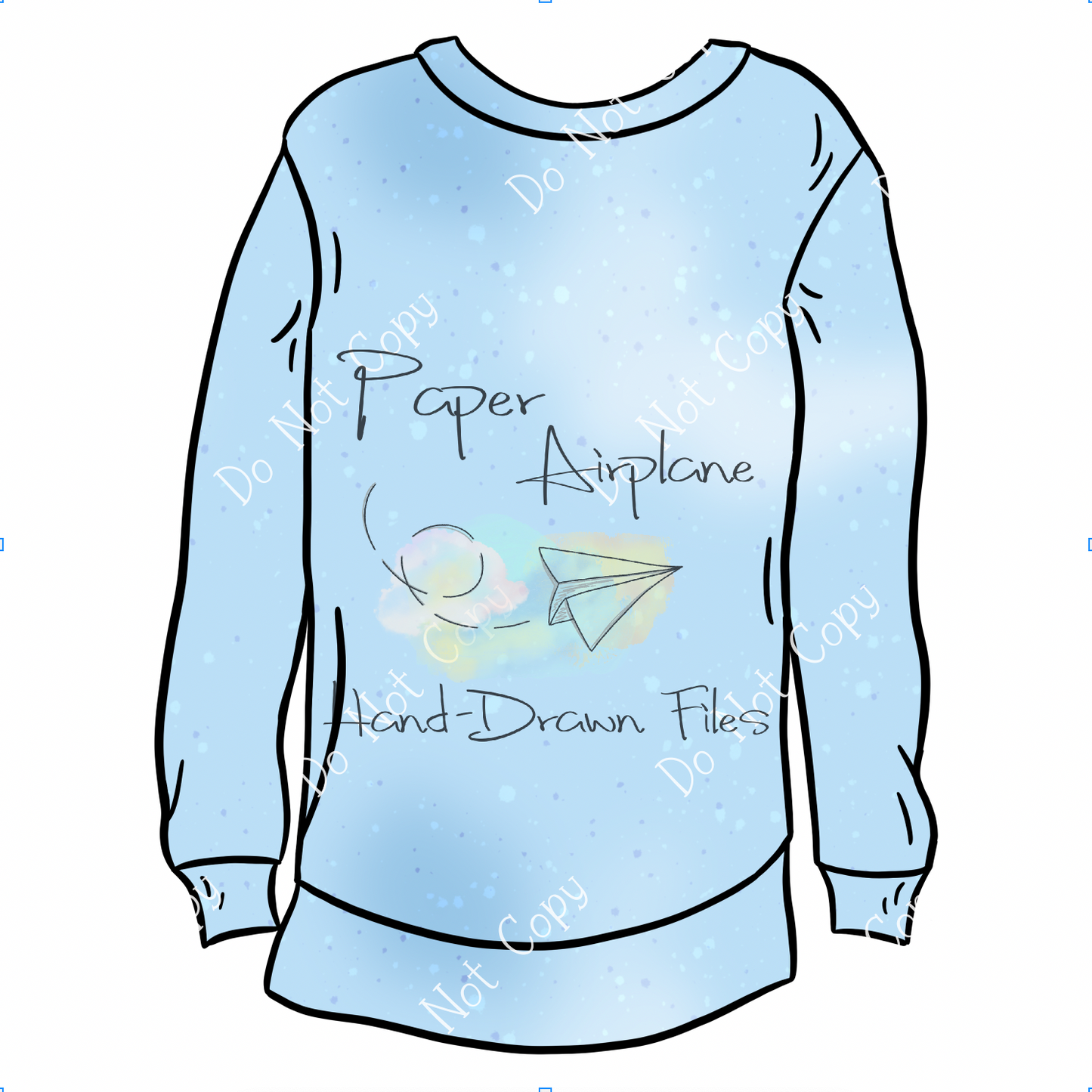 Shirt Mockup (Oversized Sweater by Patterns for Pirates)