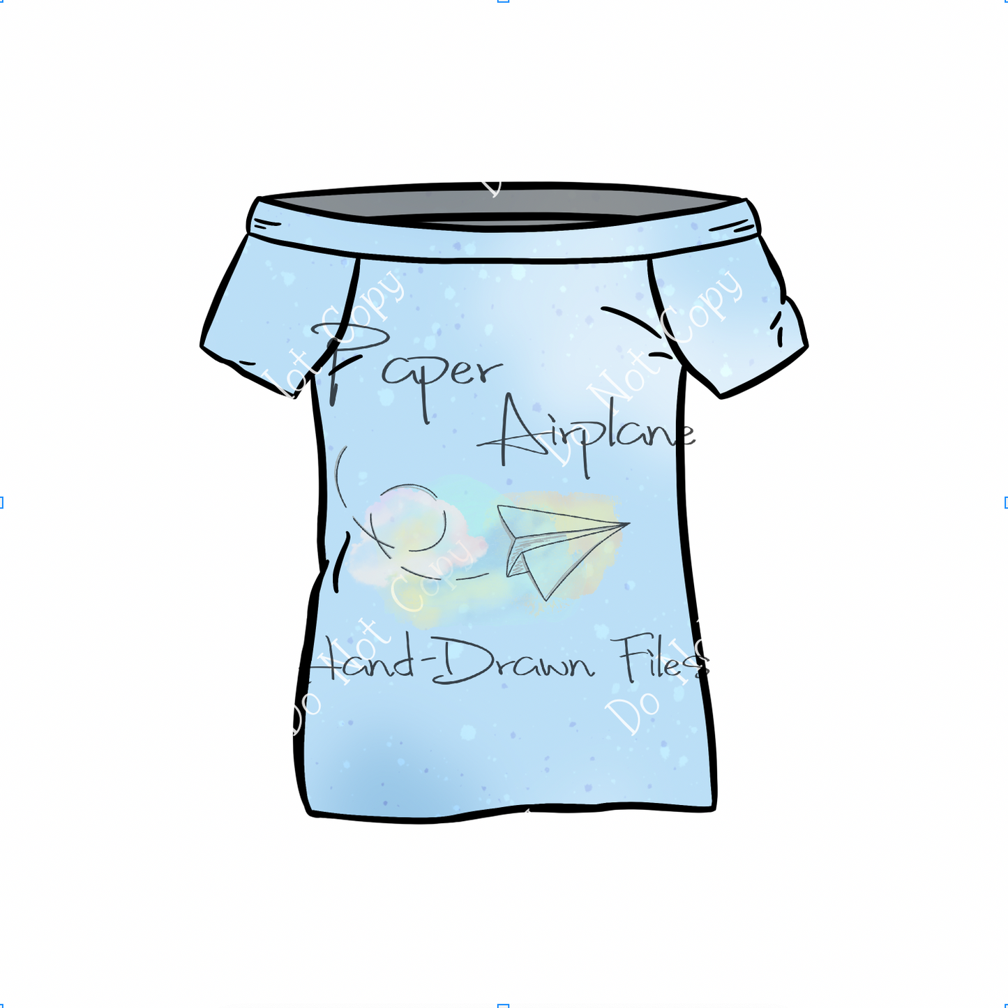 Shirt Mockup (Kids Hibiscus Top by Petite Stitchery)