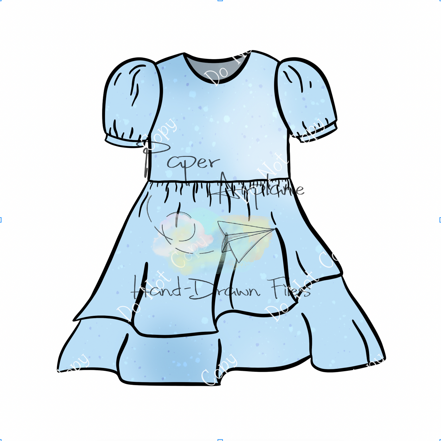 Dress Mockup (Lienz Short-Sleeve by Little Lizard King)