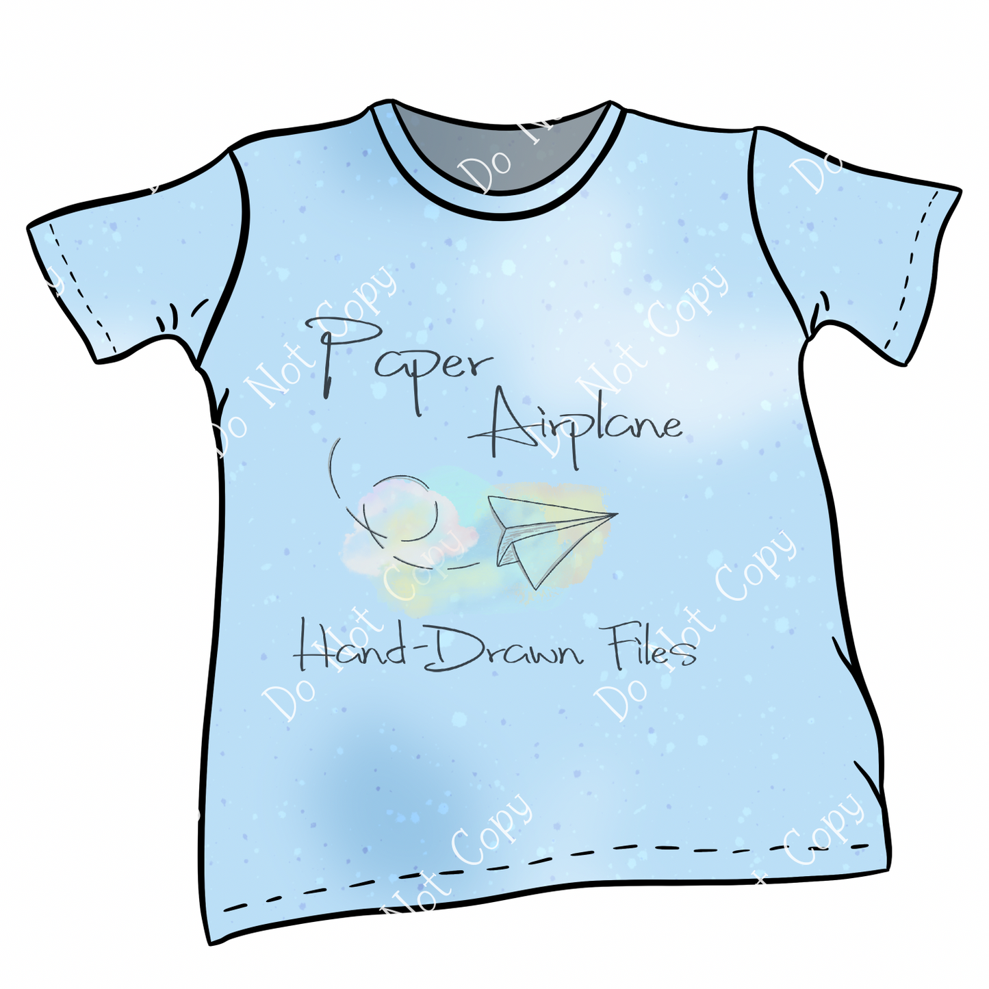 Shirt Mockup (Mix Tape Tee Color-block by Peek-a-boo Pattern Shop)