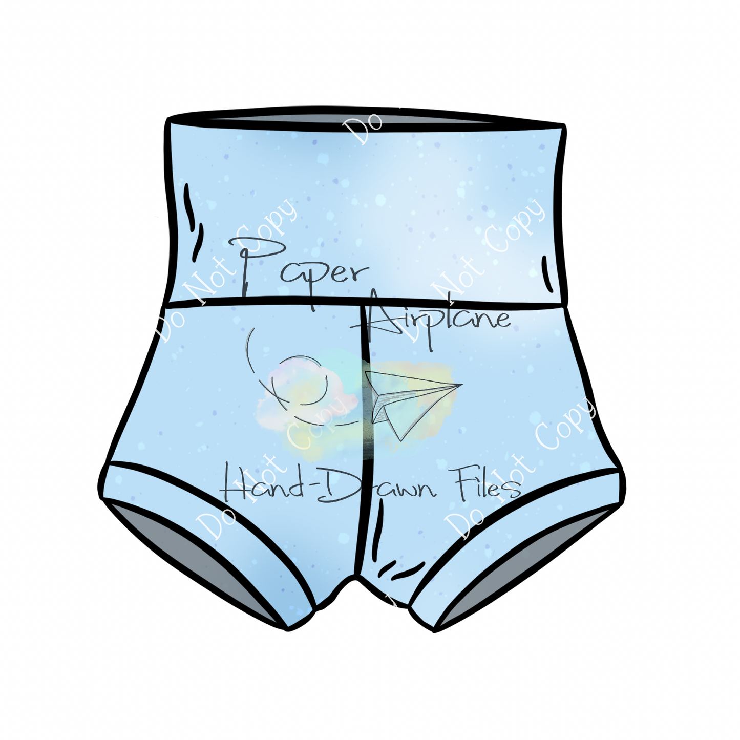 Shorts Mockup (Lounge Sweats Shorties No-tie by LowlandKids)