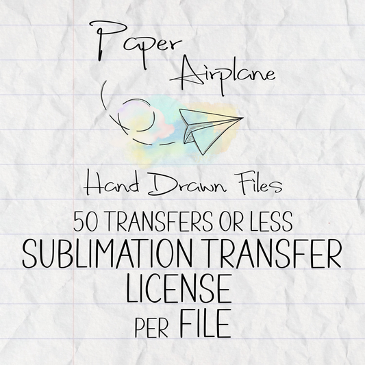 Sublimation Transfer Shop License (50 Transfer Limit per 1 File)