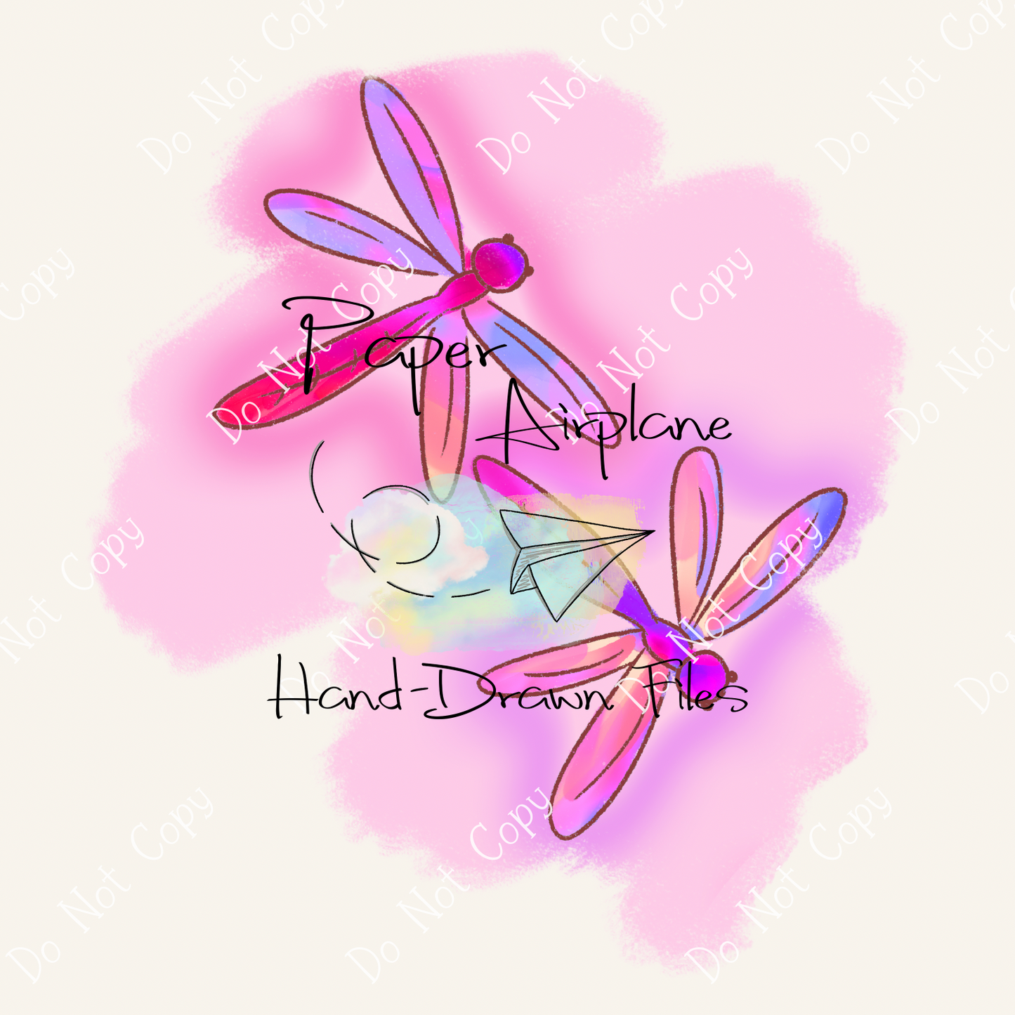Dragonflies (Pink)