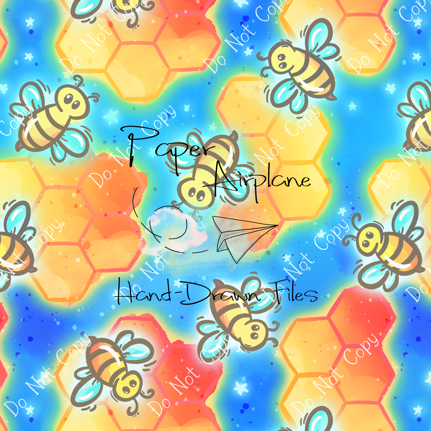 Glow Bees (Blue)
