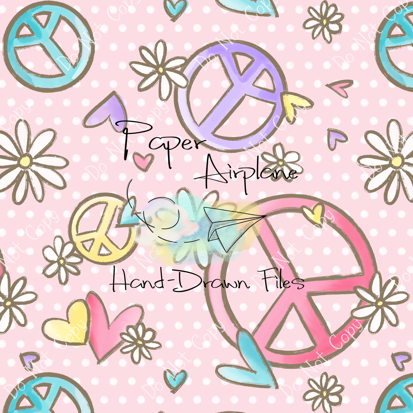 Peace Floral (Pink)