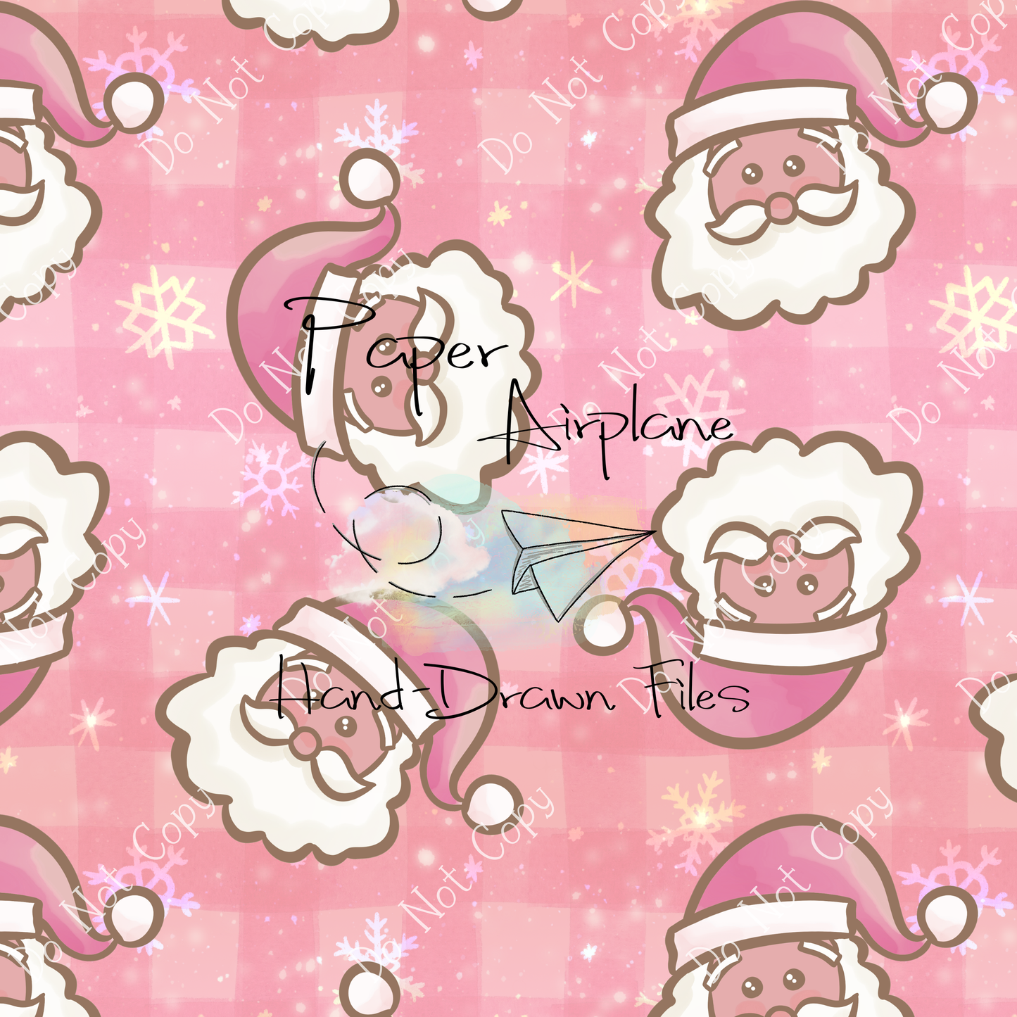 Santas (Pink)
