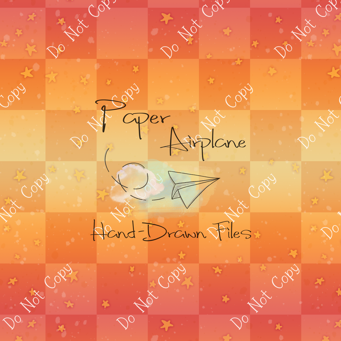 Skateboards (Fiery) Paper Airplane HandDrawn Files