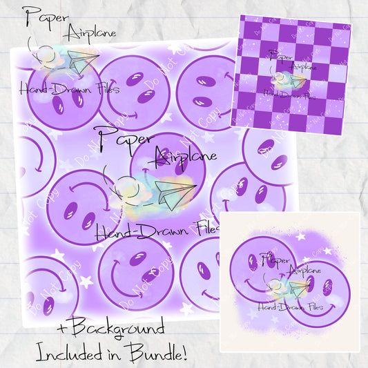 Smileys (Purple)