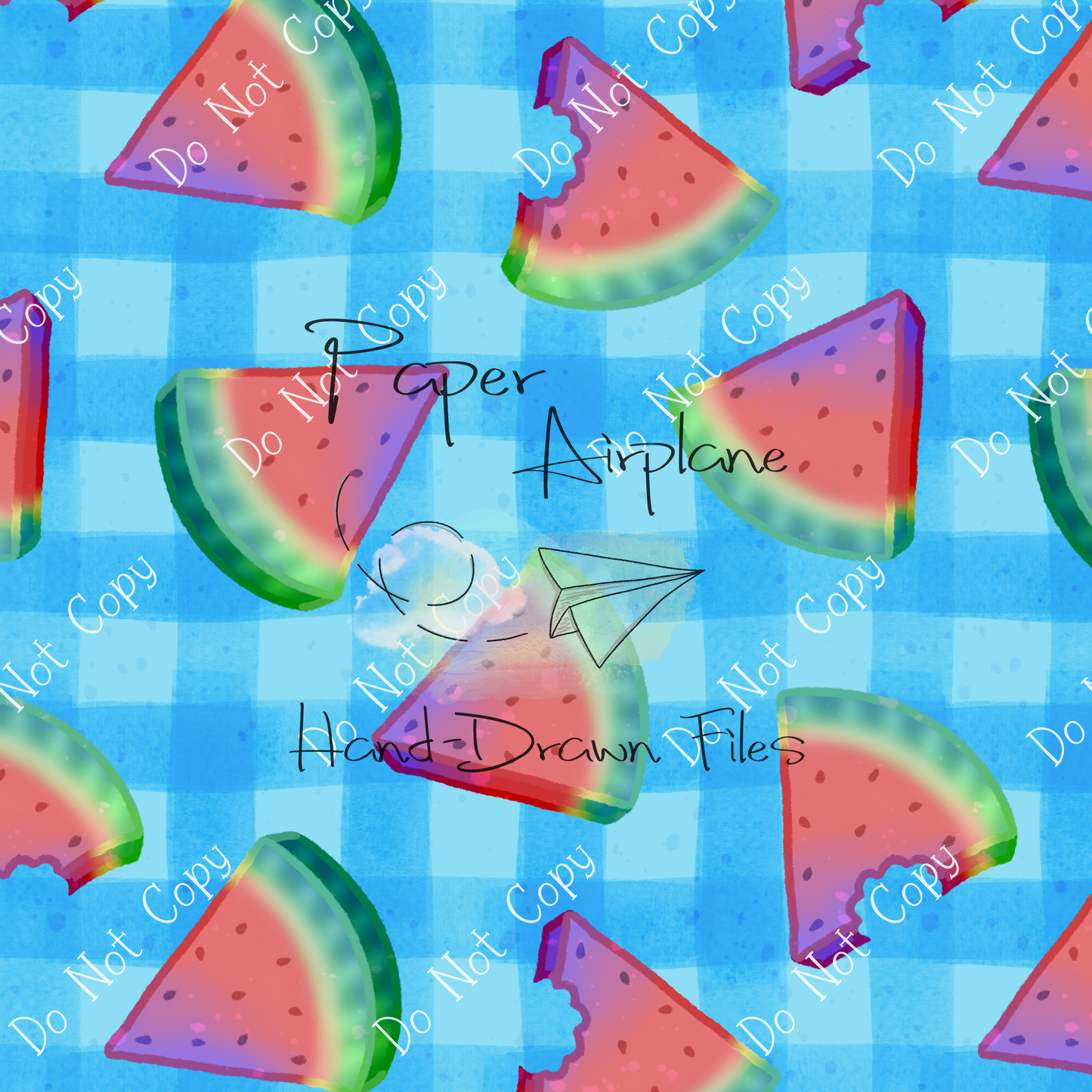 Watermelon Picnic (Blue)