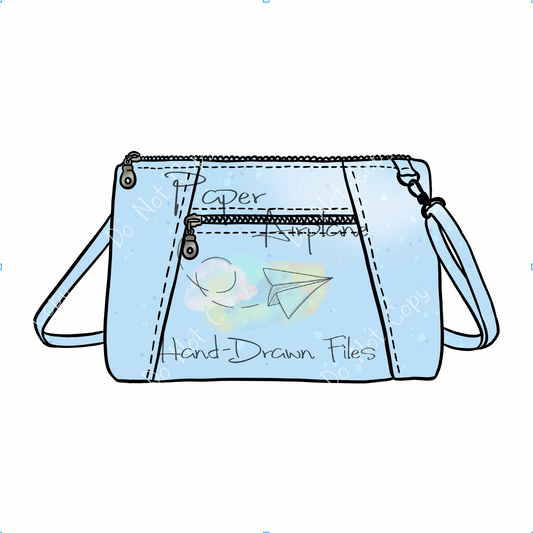 Bag Mockup (Sunshine Crossbody Pouch by Bagstock Designs)