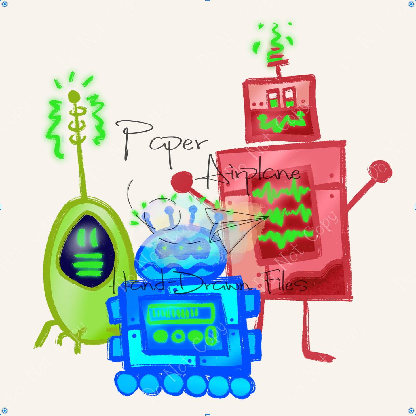 Robots (Summer Neon)