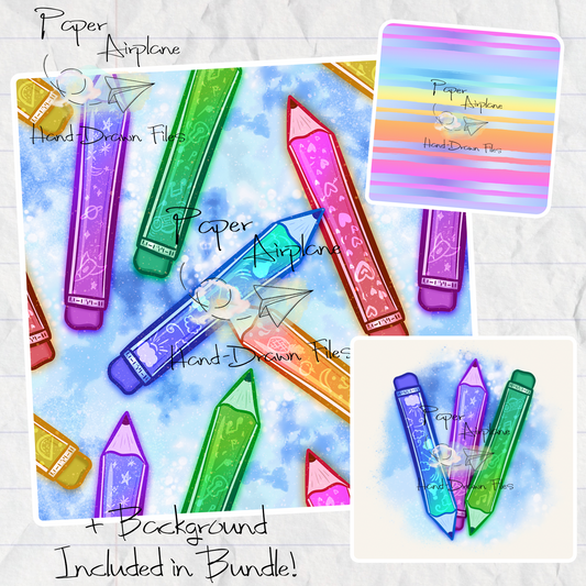 Pencil Pops (Blue)