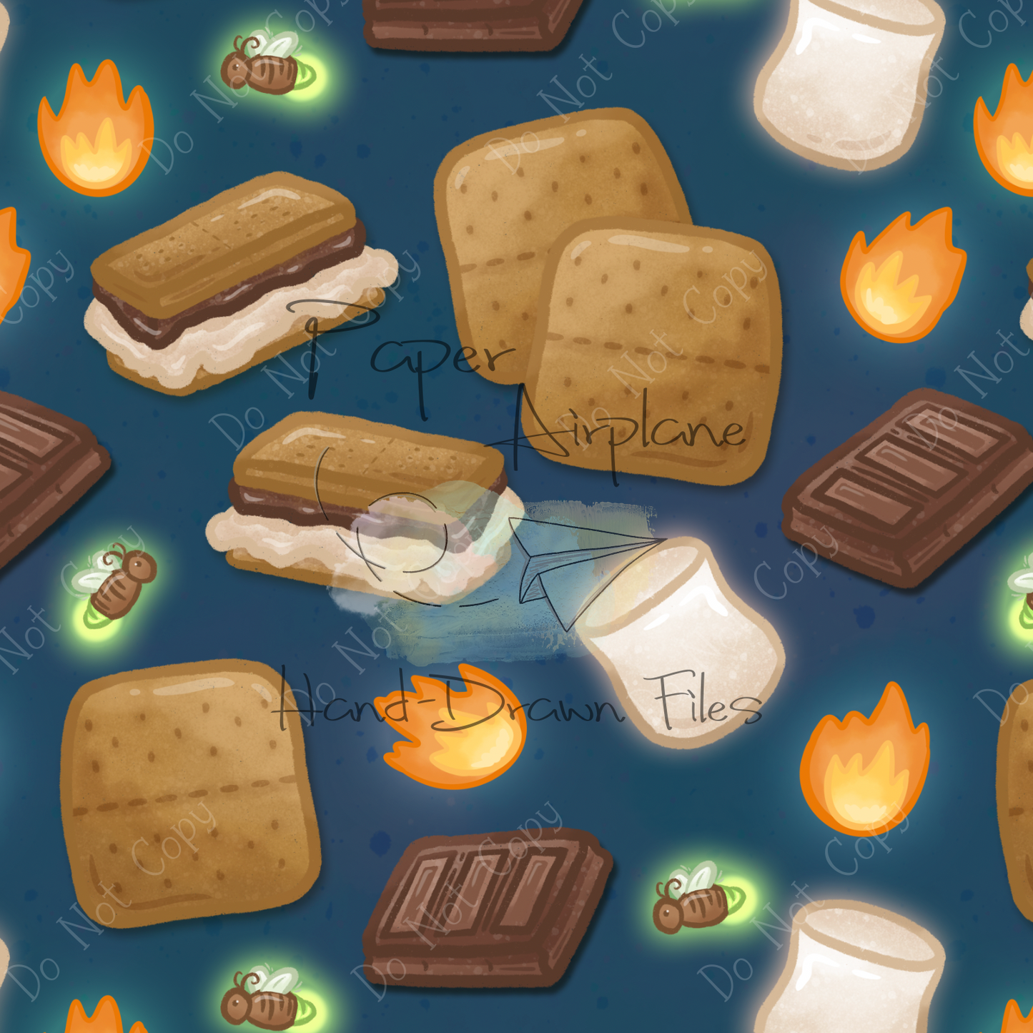 S'mores Night (Blue)