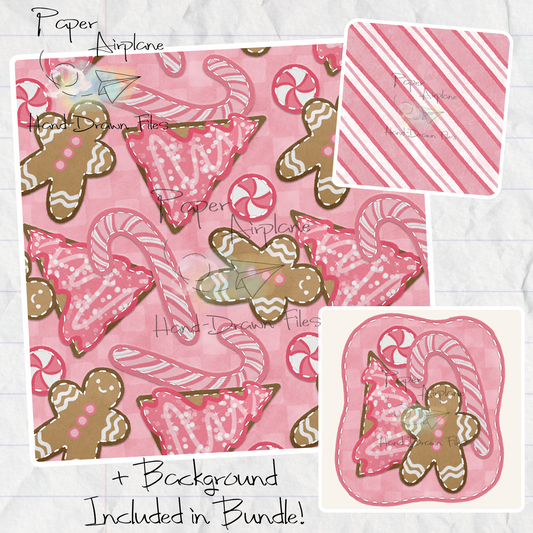 Christmas Treat Patches (Pink)