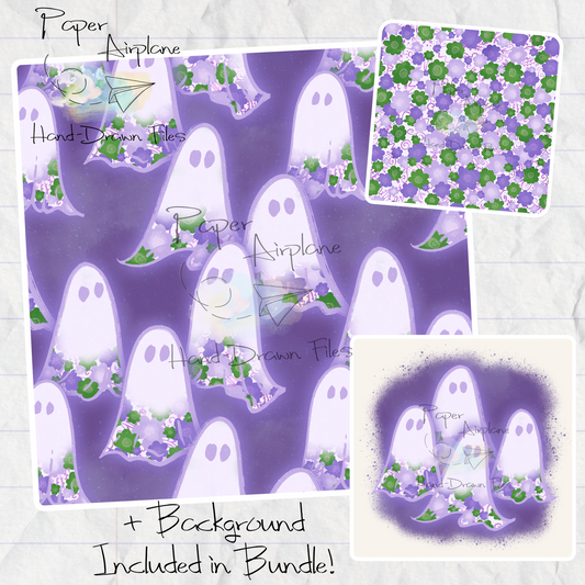 Floral Ghosts (Lavender Fields)