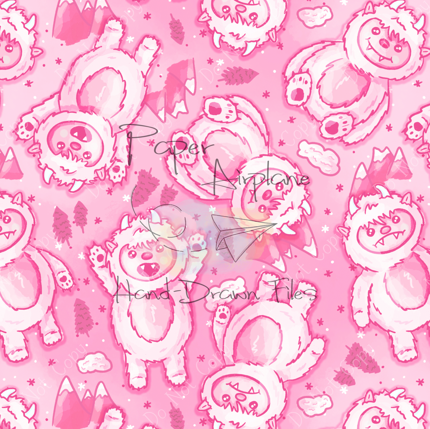 Snow Monster (Pink)