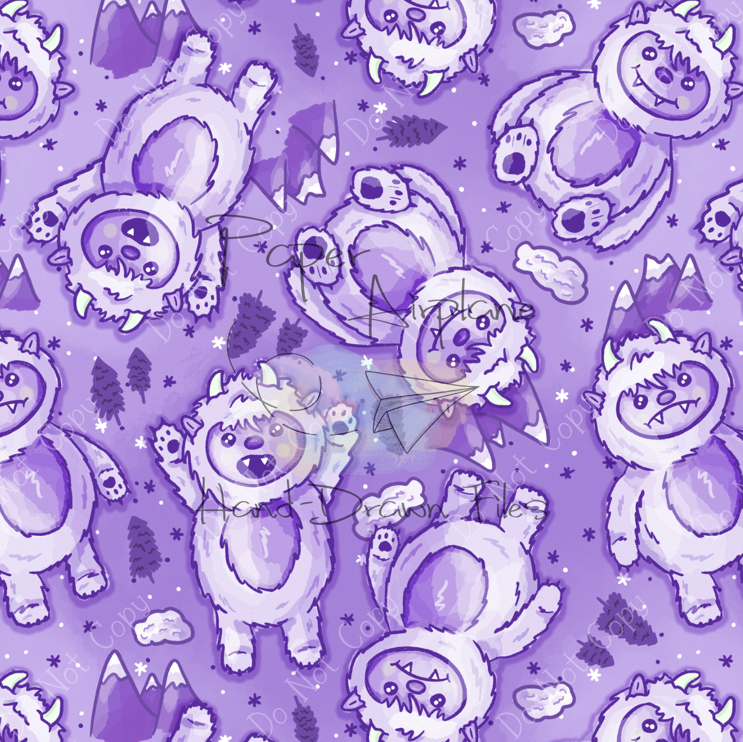 Snow Monster (Purple)