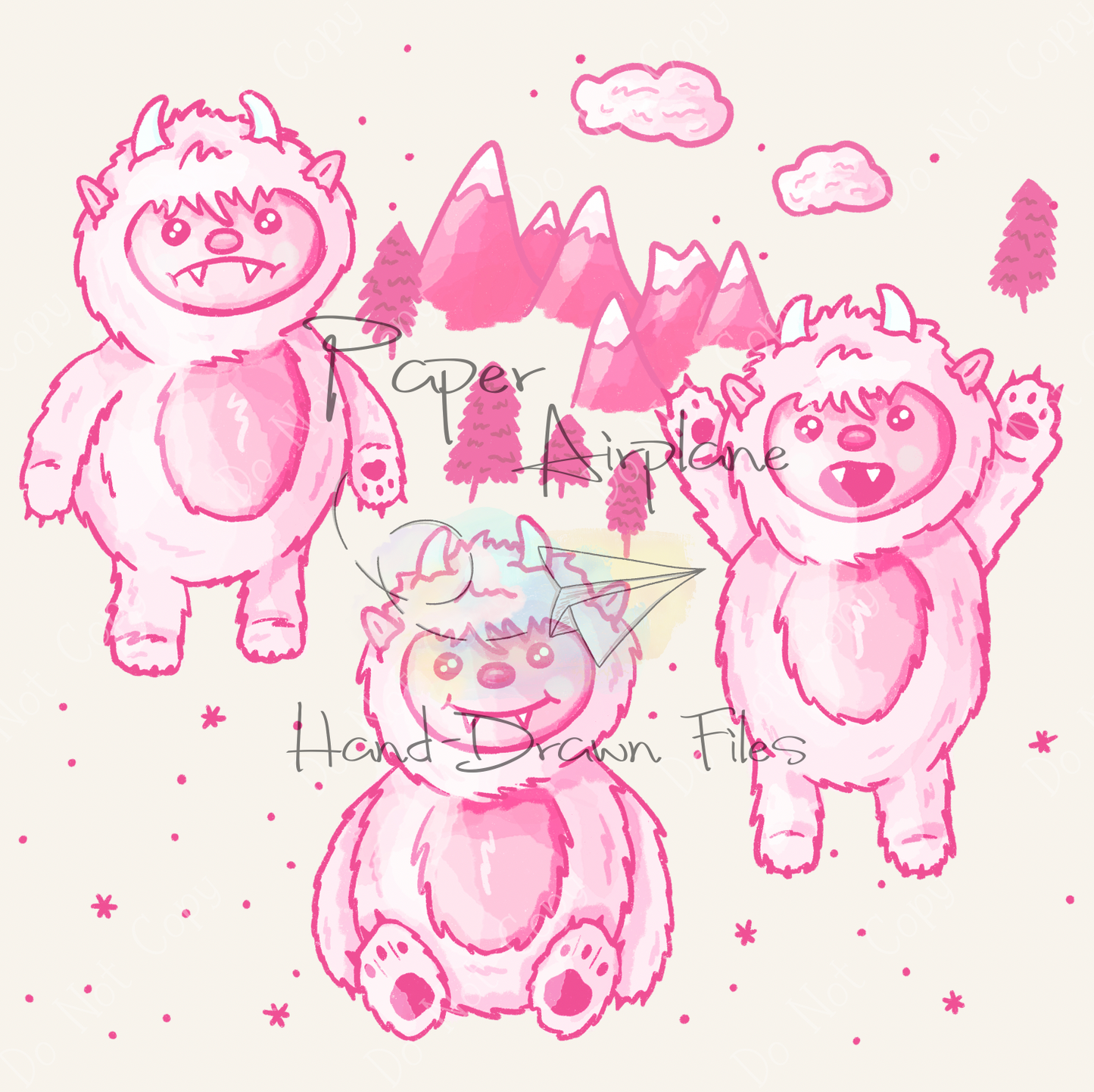 Snow Monster (Pink)