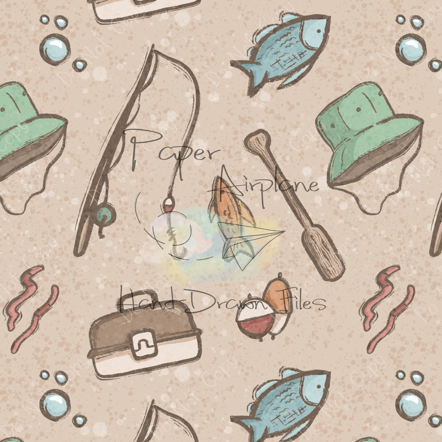 Fishing Gear (Brown)
