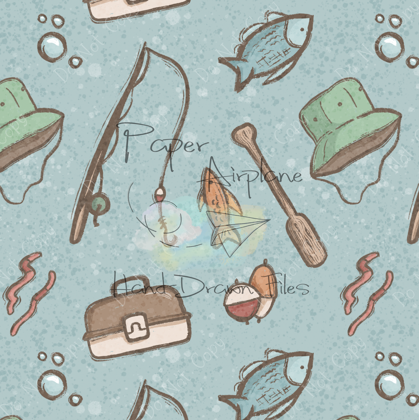 Fishing Gear (Blue)