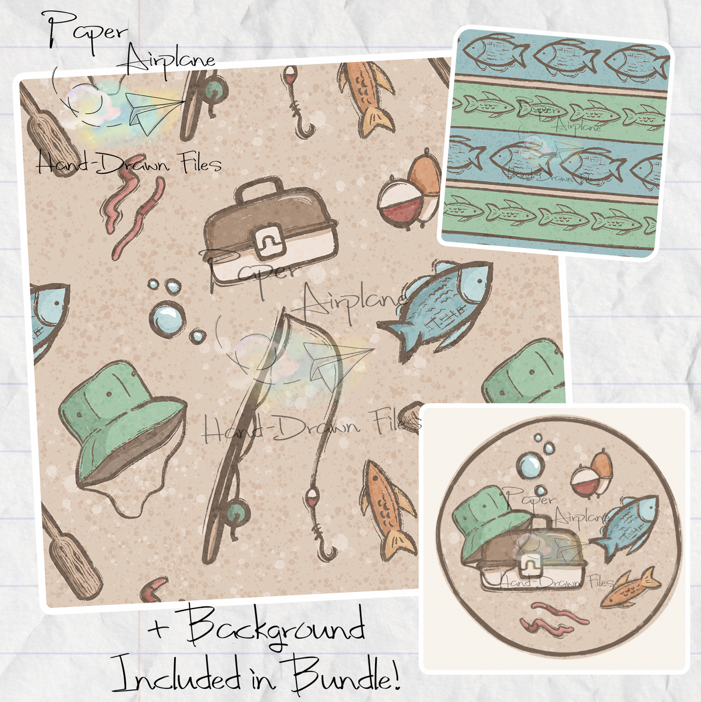 Fishing Gear (Brown)