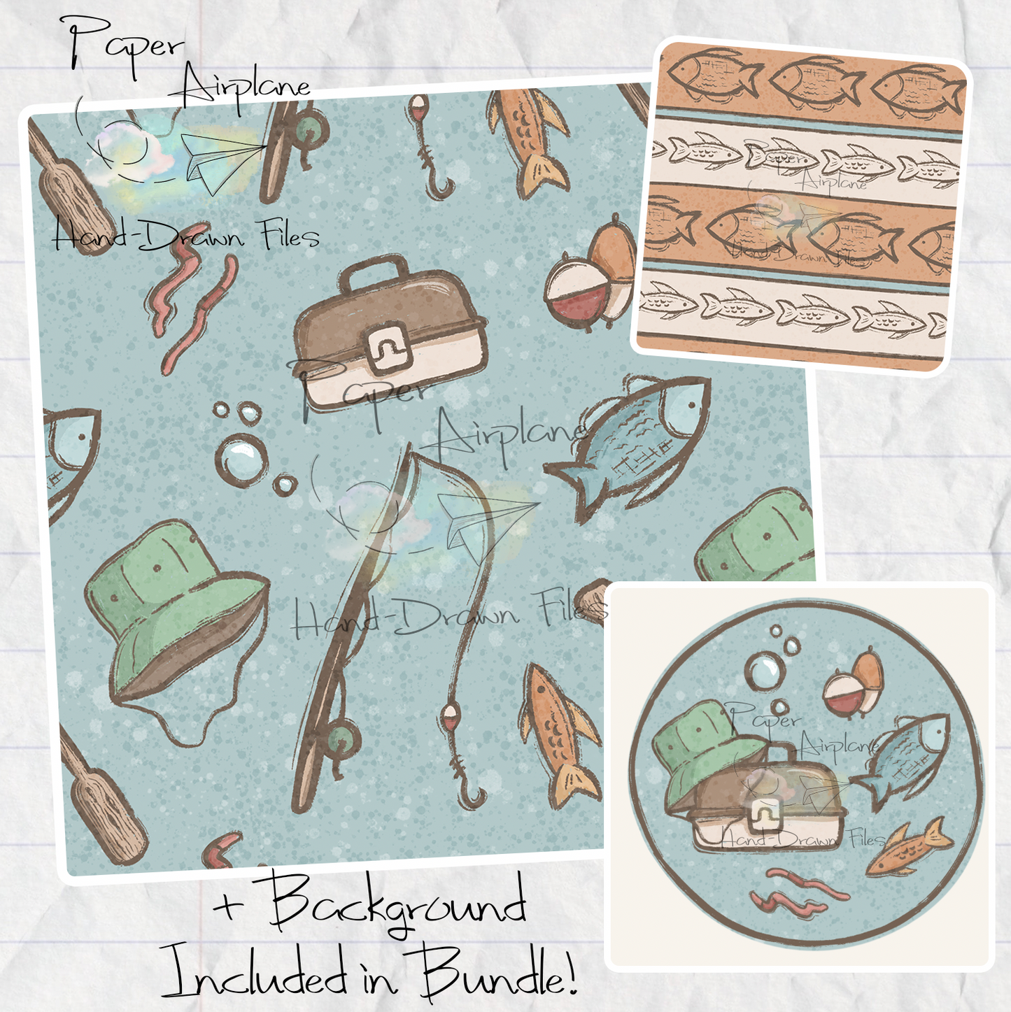 Fishing Gear (Blue)