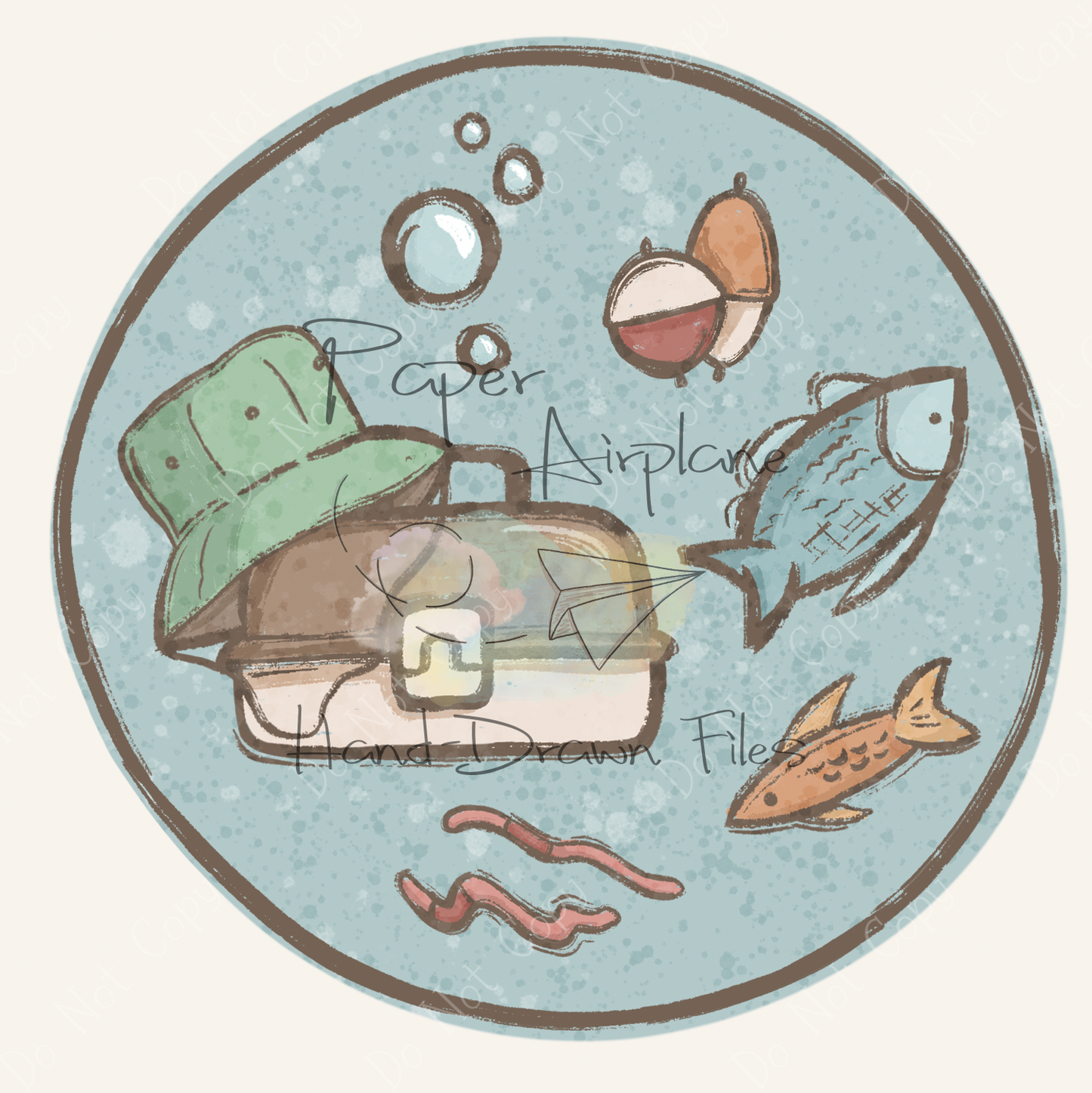 Fishing Gear (Blue)