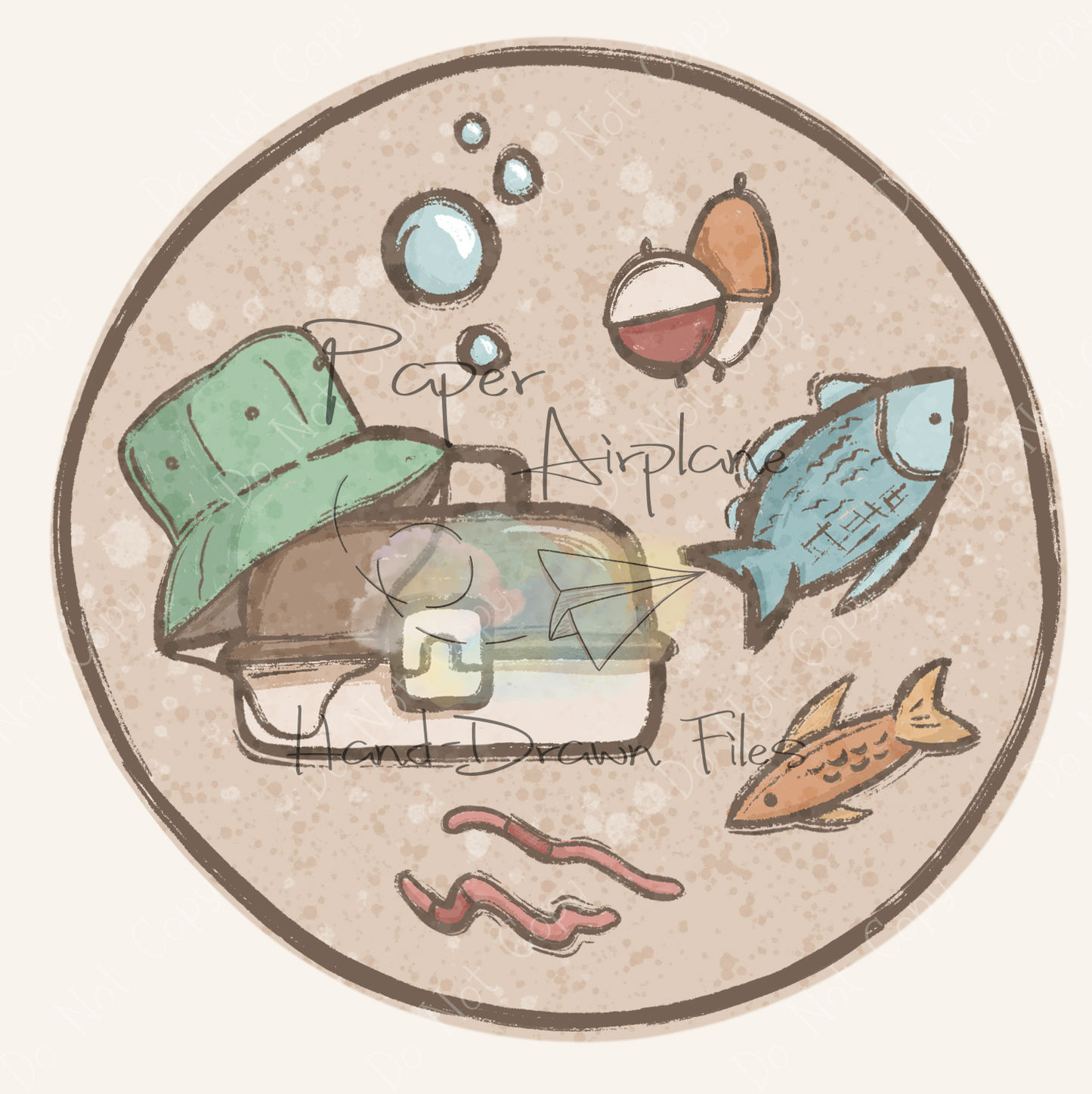 Fishing Gear (Brown)