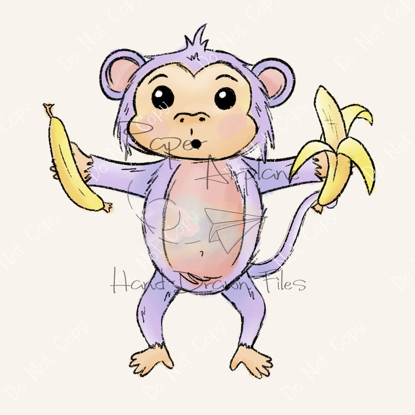 Monkeys and Bananas (Cotton Candy)