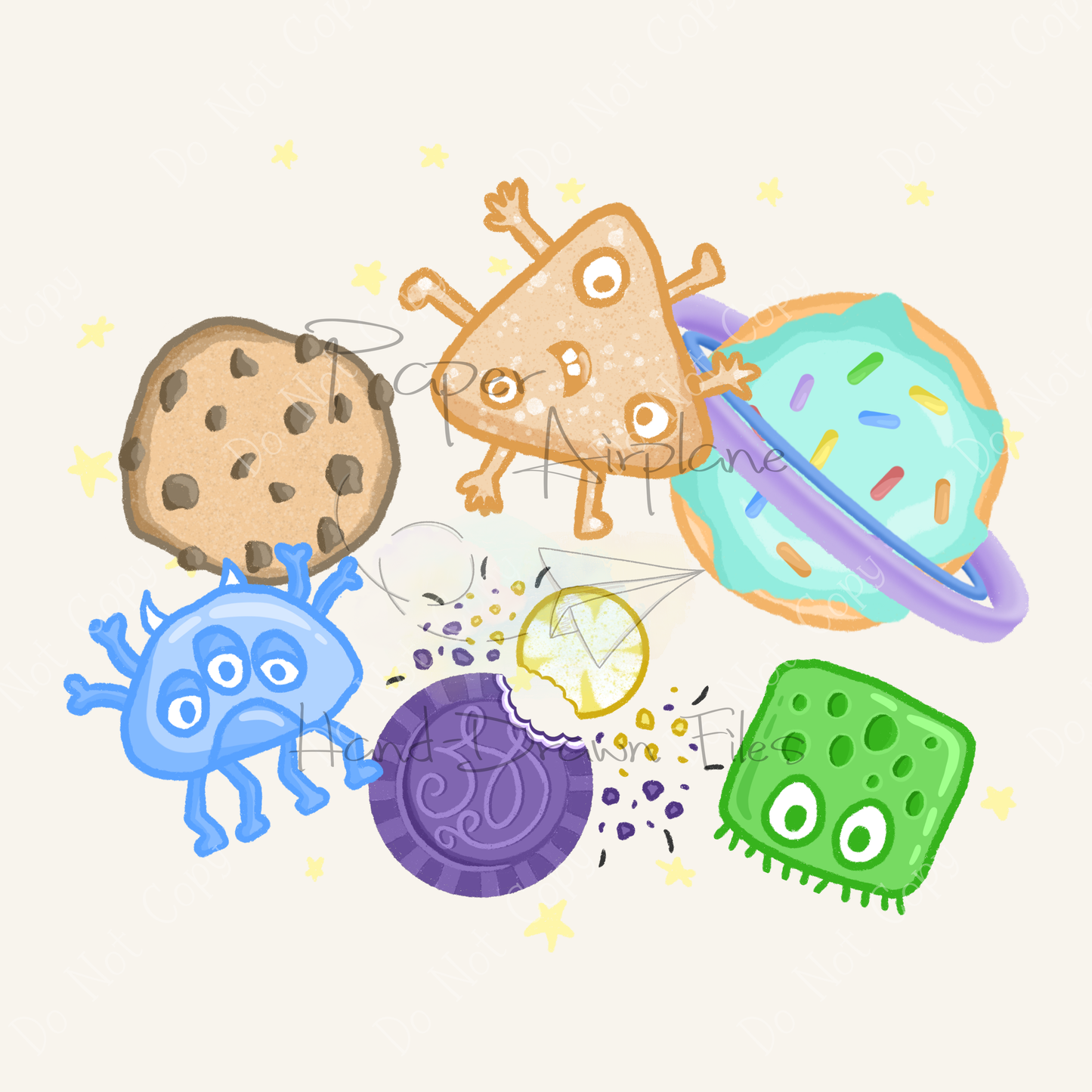Monster Space Cookies (Original)