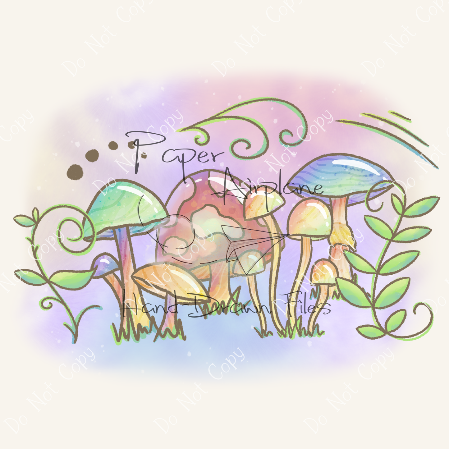 Mushrooms (Purple)