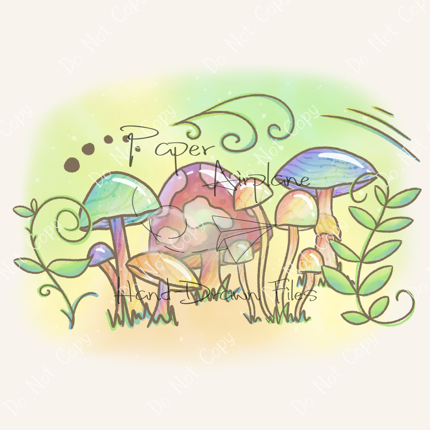 Mushrooms (Yellow)